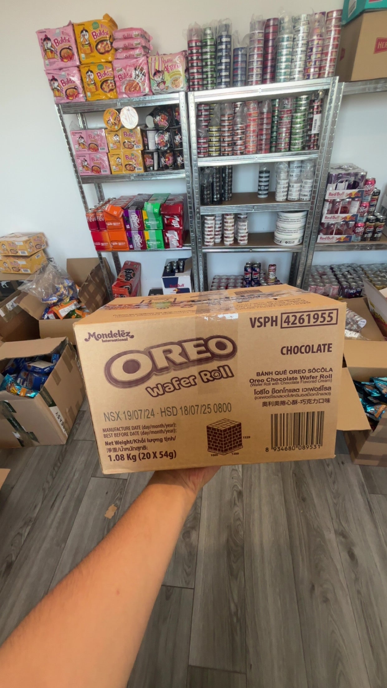 Oreo Wafer Roll Chocolate Creamy Munchy 54g